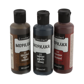 "Love2art" морилка LAS-80 80 мл "Атекс" г. Пермь