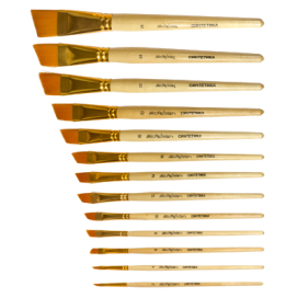 "Mr. Painter" кисть хужожественная синтетика SBA 206-06 скошенная №06 "Атекс" г. Пермь