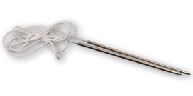 Спицы круговые С-19 d 3 мм 100 см  никель "Атекс" г. Пермь