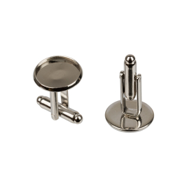 Основы для запонок DC-602 14 мм 2 шт "Zlatka" "Атекс" г. Пермь