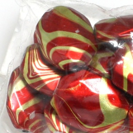 Бусы "Перламутровый меланж" прямоуголник усечен. 20х25мм 50 ±3 г "Атекс" г. Пермь