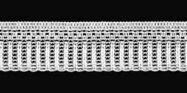 Лента вязаная отделочная 9с2447 22 мм 25 м "Атекс" г. Пермь