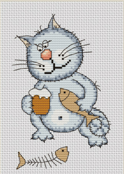 К-0084 "Жить хорошо" 11х16 см "Атекс" г. Пермь