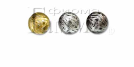 Бусины "Zlatka" ажурные ВА-20 20мм 10шт "Атекс" г. Пермь