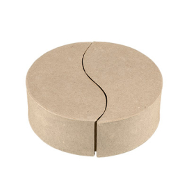 Заготовка для декорирования "Love2art" PAM-060 "коробочка" папье-маше 15 х 15 х 5 см СК/Распродажа "Атекс" г. Пермь