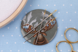 Иглы для шитья ручные "Gamma" N-314 для штопки №3/0-1/06 шт короткие "Атекс" г. Пермь