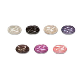 Бусины "Zlatka" пластик PFB-02 12x19мм 25шт ±1шт "Атекс" г. Пермь