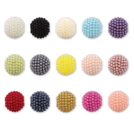 Бусина "Zlatka" пластик BWS-10 10 мм 15 шт СК/Распродажа "Атекс" г. Пермь