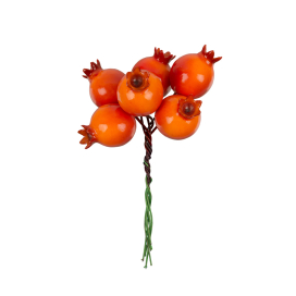 "Blumentag" VDF-23 Декоративные элементы 2 см 6 шт 01 гранат "Атекс" г. Пермь