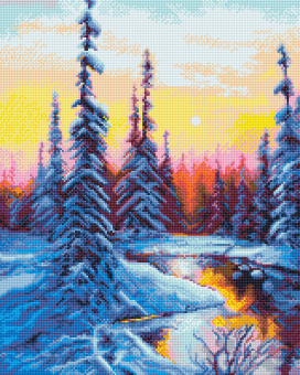 "ФРЕЯ" ALVK-42 "Зимнее утро" 40 х 50 см Заполнение:Полное "Атекс" г. Пермь