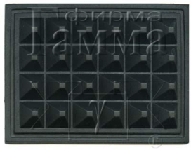 "GAMMA" D446 Нога площадная на дно сумки 100шт 73х52х8 мм "Атекс" г. Пермь