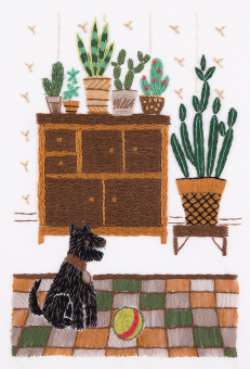 "Живая картина" JK-2108 "Живой уголок. Щенок" "Атекс" г. Пермь