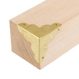 "Mr. Carving" MMG-005 фурнитура для шкатулок "уголок" 2.5 x 2.5 см 4 шт "Атекс" г. Пермь