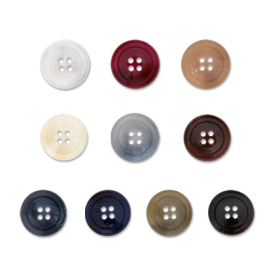 Пуговицы костюмные с проколами VX 0032 34 " (21 мм) 36 шт "Gamma" "Атекс" г. Пермь