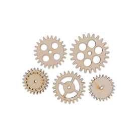 ВД-222 Набор мини-фигур "Шестеренки" фанера 2-3 см "Атекс" г. Пермь