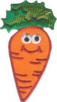 Нашивка Глазастая морковка 14911167 "Атекс" г. Пермь