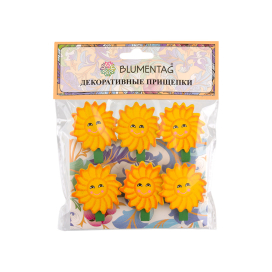 "Blumentag" WCRS-35 Декоративные прищепки 6шт 0.7см "Атекс" г. Пермь