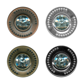 Пуговицы джинсовые "BLITZ" DJS 001 джинсовые 16 мм 24 шт СК/Распродажа "Атекс" г. Пермь