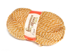 Olga" 50% шерсть, 50% акрил 100 г 392 м "Атекс" г. Пермь