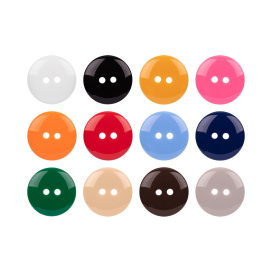 Пуговицы костюмные с проколами "BLITZ" DRN 0032 28" (18 мм) 12 шт "Атекс" г. Пермь