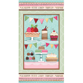 Ткань для пэчворка SUGARY SWEET PANEL 4550 ФАСОВКА 60 x 110 см 146±5 г/кв.м 100% хлопок СК "Атекс" г. Пермь