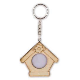 BC-017 "брелок-домик" дерево "Атекс" г. Пермь