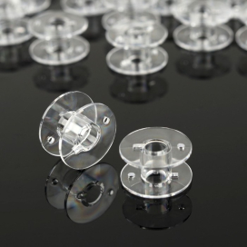 Шпульки пластик d 20 мм 24 шт прозрачный "Атекс" г. Пермь