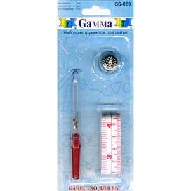 "GAMMA" Набор инструм. для шитья SS-020 блистер "Атекс" г. Пермь