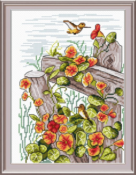 №014 "Глоток нектара" 26х18 см "Атекс" г. Пермь