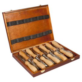 "Mr. Carving" Набор стамесок MCS-01 12 стамесок "Атекс" г. Пермь