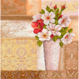 В-24 "Винтажный букет" 26 х 28 см "Атекс" г. Пермь