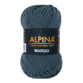 Пряжа ALPINA "MARGO" 100% мериносовая шерсть 50 г 75 м ± 4 м "Атекс" г. Пермь