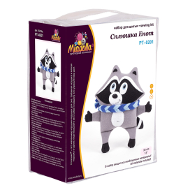 "Miadolla" PT-0201 Сплюшка Енот "Атекс" г. Пермь
