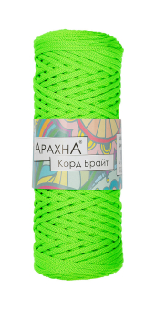 Пряжа ARACHNA "Cord Bright" 100% полиэфир 210 г ± 10 г 100 м ± 5 м "Атекс" г. Пермь