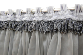 Лента шторная Турция 120 мм 10 0570 U2DM декортавная 30м БЕЛЫЙ "Атекс" г. Пермь