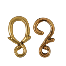 Застежка крючок MAGIC 4 HOBBY MH.111924-1 13х8мм 4 шт "Атекс" г. Пермь