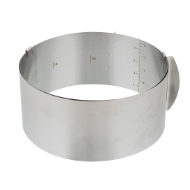 "S-CHIEF" FPC-0051 кольцо для выпечки с регулировкой размера d 16-30 см нержавеющая сталь "Атекс" г. Пермь