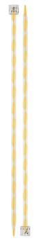 "GAMMA" Спицы прямые KN-2A акрил d 6.0 мм 27 см желтый "Атекс" г. Пермь