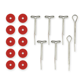 "HobbyBe" NCF-09 Набор креплений фибра d 9 мм ± 0.1 5 упак для суставов мишек Тедди "Атекс" г. Пермь