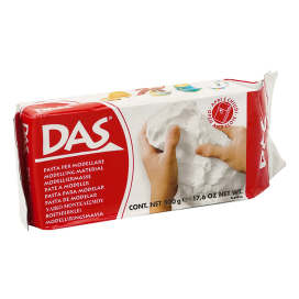 "DAS" Глина для лепки Модельная масса отвердевающая на воздухе 1000 г "Атекс" г. Пермь