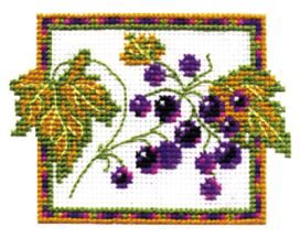 Набор для вышивания "Кларт" 0-025 "Смородина" 10.5x8 см "Атекс" г. Пермь