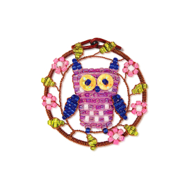 "Клевер" АА 07-214 "Милые миниатюры. Кулон "Совушка" "Атекс" г. Пермь