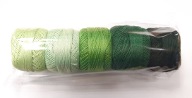 Пряжа "Gamma" Ирис 100% хлопок 5 х 10 г ассорти "Атекс" г. Пермь