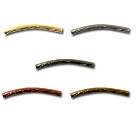 Трубочка рифлёная металлич DC-060 25 мм 50 шт "Zlatka" "Атекс" г. Пермь