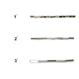 Бисер Чехия BUGLES 351-22001 25,4 мм 1 " 50 г "Атекс" г. Пермь
