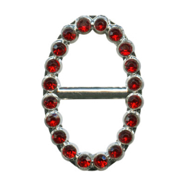 MP 005 Пряжка с стразами "Micron" 36х25мм СК "Атекс" г. Пермь