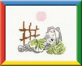 П-035 "Капустный сон" 13х16 см СК "Атекс" г. Пермь