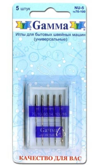 "GAMMA" NU- 5 №70-100 ассорти универсальные 5шт "Атекс" г. Пермь