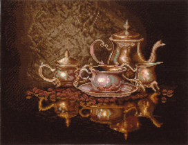 К-22 "Кофейный сервиз" 35 х 28 см "Атекс" г. Пермь