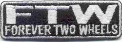 Нашивка FTW 2 колеса навсегда 03531109 "Атекс" г. Пермь